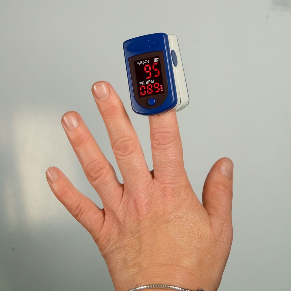 Fingertip Pulse Oximeter Blood Oxygen Monitor TapClickBuy