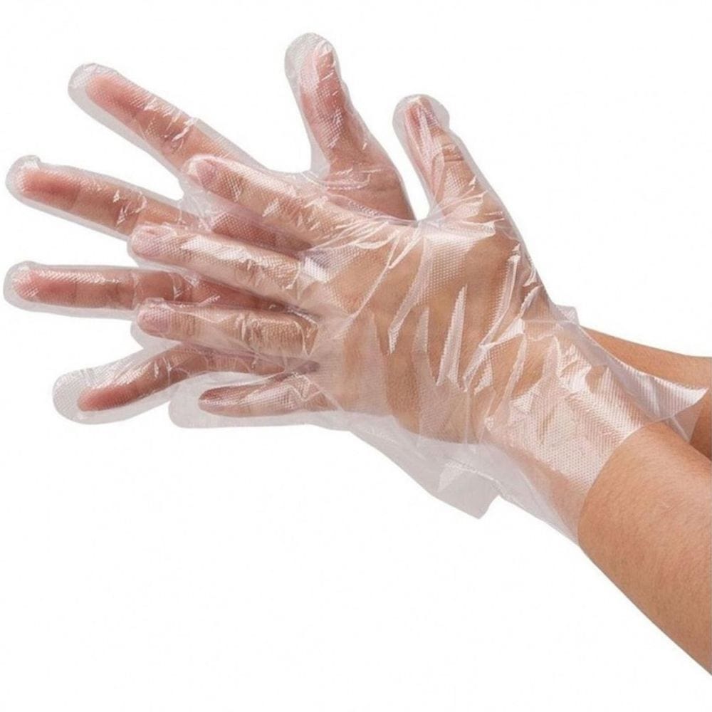 First Aid Embossed Disposable PE Gloves 100 Pack PMS-839190 TapClickBuy
