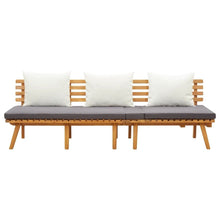 Load image into Gallery viewer, Garden Day Bed 200x65 cm Solid Wood Acacia TapClickBuy