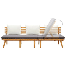 Load image into Gallery viewer, Garden Day Bed 200x65 cm Solid Wood Acacia TapClickBuy