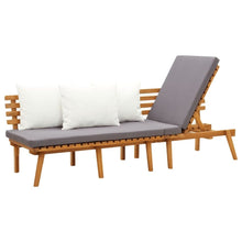 Load image into Gallery viewer, Garden Day Bed 200x65 cm Solid Wood Acacia TapClickBuy
