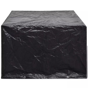 Garden Furniture Cover 4 Person Poly Rattan Set 8 Eyelets 113 x 113cm TapClickBuy