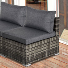 Load image into Gallery viewer, Garden Furniture Rattan Single Sofa with Cushions TapClickBuy