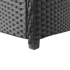 Garden Storage Box  120x50x60 cm Poly Rattan TapClickBuy