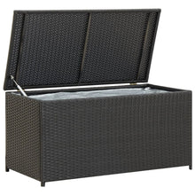 Load image into Gallery viewer, Garden Storage Box Poly Rattan TapClickBuy