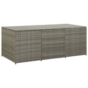 Garden Storage Box Poly Rattan TapClickBuy