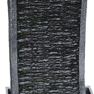 Garden Water Fountain Feature with Lights, Outdoor Curved Waterfall TapClickBuy