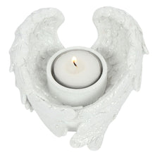 Load image into Gallery viewer, Glitter Angel Wing Candle Holder TapClickBuy