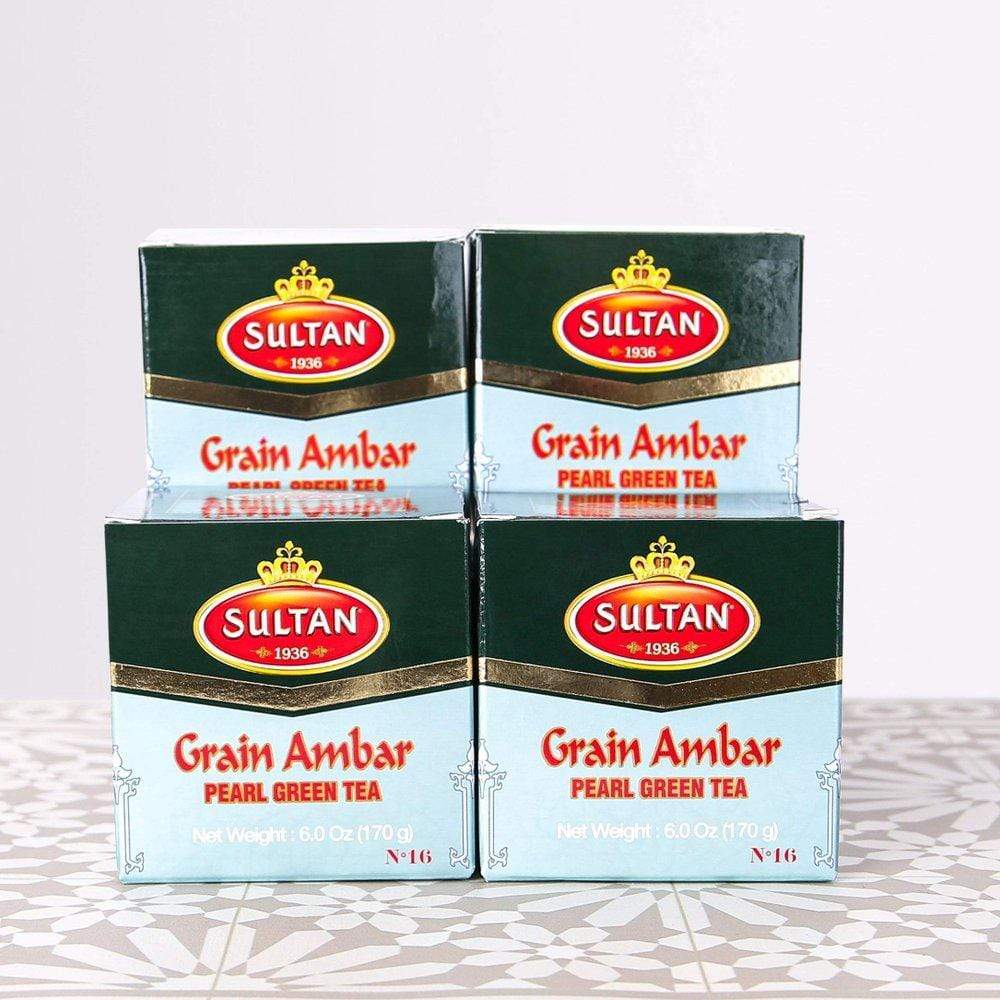 Grain Ambar Gunpowder Multipacks of 4 or 10 Loose Green Tea 170gr TapClickBuy
