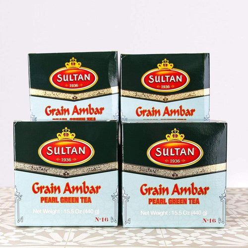 Grain Ambar Gunpowder Multipacks of 4 or 10 Loose Green Tea 440gr TapClickBuy