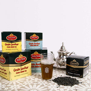 Grain Ambar Gunpowder Multipacks of 4 or 10 Loose Green Tea 440gr TapClickBuy