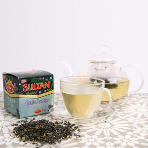 Grain Ambar Gunpowder Multipacks of 4 or 10 Loose Green Tea With Oregano 150gr TapClickBuy