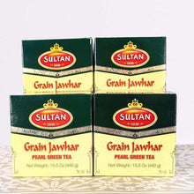 Load image into Gallery viewer, Grain Jawhar Pearl Multipacks of 4 or 10 Loose Green Tea 440gr TapClickBuy