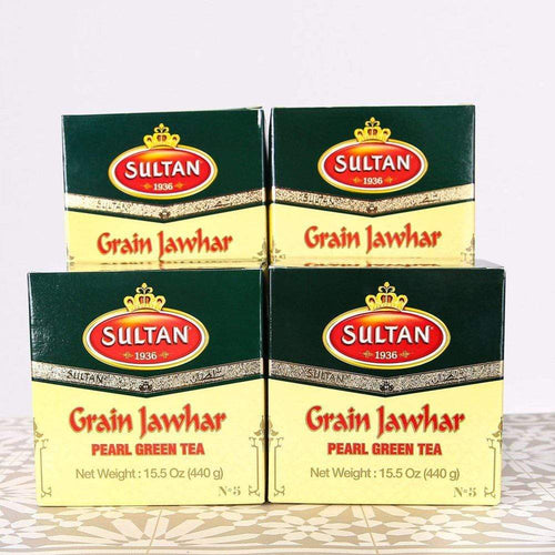 Grain Jawhar Pearl Multipacks of 4 or 10 Loose Green Tea 440gr TapClickBuy