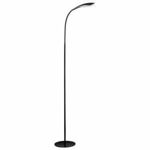 High Vision LED Daylight Floor Reading Light Black TapClickBuy