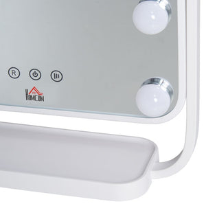 Hollywood Makeup Mirror with LED Lights, with 12 Dimmable LED White TapClickBuy