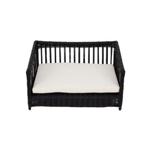 Load image into Gallery viewer, Indoor Outdoor Rattan Cat or Small Dog Bed Sofa Water Resistant TapClickBuy