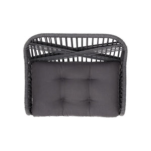 Indoor Outdoor Woven Cat & Dog Sofa Bed Lounger Grey ST-N10007-UK TapClickBuy