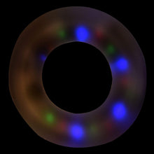 Load image into Gallery viewer, Jilong LED Light Swim Ring 90cm Diameter TapClickBuy