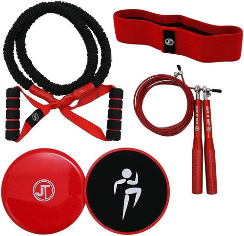 JT Fitness Booty Band Belt,Resistance Band for Legs & Glutes Fitness Band Red TapClickBuy