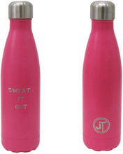 Load image into Gallery viewer, JTL Fitness Stainless Steel Water Bottle 500ml Vacuum Insulated Flask for Hot or Cold Metal Watertight Seal Pink TapClickBuy