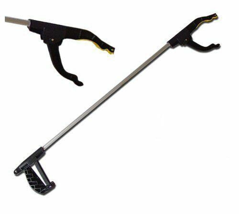 Long Hand Held 75cm Litter Picker Rubbish Debris Pick Up Reaching Mobility Tool TapClickBuy