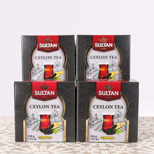 Loose Ceylon Multipacks of 4 or 10 Black Tea 200gr TapClickBuy