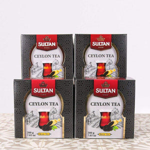 Loose Ceylon Multipacks of 4 or 10 Black Tea 200gr TapClickBuy