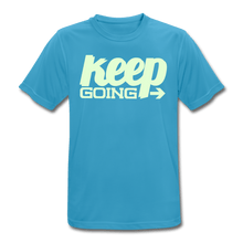 Load image into Gallery viewer, Men’s Breathable Glow In The Dark Sports T-Shirt TapClickBuy