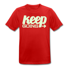 Load image into Gallery viewer, Men’s Breathable Glow In The Dark Sports T-Shirt TapClickBuy