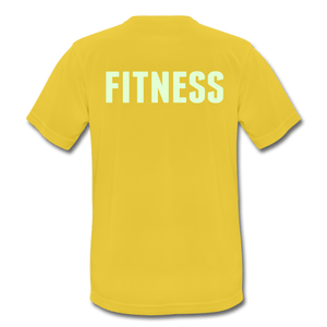 Men’s Breathable Glow In The Dark Sports T-Shirt TapClickBuy