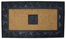 Load image into Gallery viewer, Mud Stopper Chadderton Doormat Rubber Mat Non-Slip 40 x 60cm - Half Moon TapClickBuy