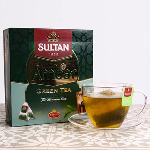 Multipacks of 4 or 10 Ambar Green Tea - 100 Tea Bags 1.8gr TapClickBuy