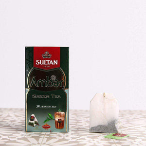 Multipacks of 4 or 10 Ambar Green Tea - 25 Tea Bags 1.8gr TapClickBuy