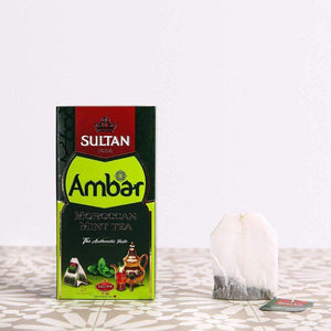 Multipacks of 4 or 10 Ambar Moroccan Mint Tea - 25 Tea Bags 1.5gr TapClickBuy