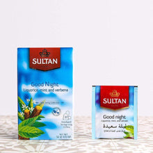 Load image into Gallery viewer, Multipacks of 4 or 10 Good Night Liquorice, Mint and Verbena Tea - 20 Tea Bags  x 1.6gr TapClickBuy