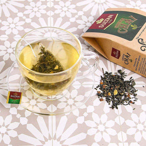 Multipacks of 4 or 10 Green Chai Oriental Spices Green Tea - 15 Pyramid Tea Bags 2gr TapClickBuy