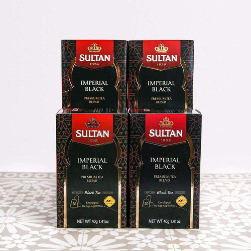 Multipacks of 4 or 10 Premium Imperial Black Tea - 20 Tea Bags  x 2gr TapClickBuy