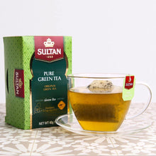 Load image into Gallery viewer, Multipacks of 4 or 10 Pure Green Tea 20 Tea Bags x 2gr Blend of Green Teas TapClickBuy