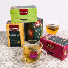 Load image into Gallery viewer, Multipacks of 4 or 10 Pure Green Tea 20 Tea Bags x 2gr Blend of Green Teas TapClickBuy
