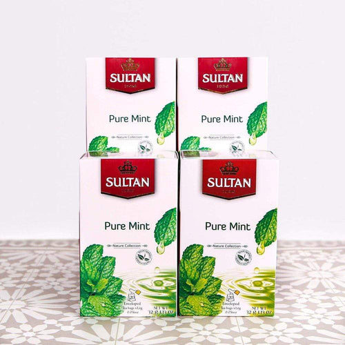 Multipacks of 4 or 10 Pure Mint Tea - 20 Tea Bags x 1.6 gr TapClickBuy