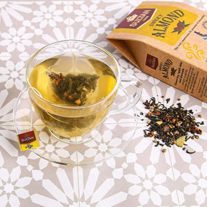 Multipacks of 4 or 10 Sweet Almond Apple and Almond Green Tea - 15 Pyramid Tea Bags 2gr TapClickBuy
