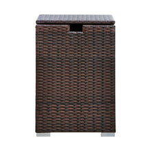 Load image into Gallery viewer, Outdoor Garden Rattan Fire Pit 9kg Gas Bottle Tank Storage, Brown TapClickBuy