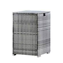 Load image into Gallery viewer, Outdoor Garden Rattan Fire Pit 9kg Gas Bottle Tank Storage, Grey TapClickBuy