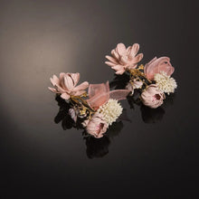Load image into Gallery viewer, Pair of Floral Hair Comb Hair Pin Clip Wedding Head Decoration Headdress TapClickBuy