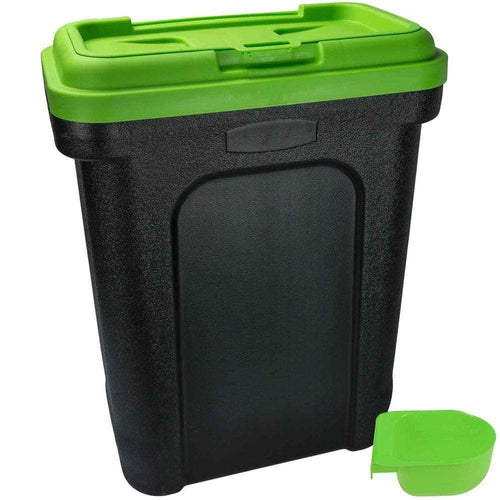 Pet Food Storage & Scoop LARGE GREEN | TWL-1459 | TWL-1626 | KING-PST12 TapClickBuy