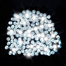 Load image into Gallery viewer, Planet Solar 200 White Outdoor String Solar Powered Water Resistant Fairy Lights 20m TapClickBuy