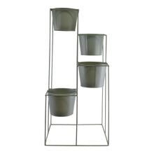 Load image into Gallery viewer, Potting Shed 4 Tier Planter Stand, Green TapClickBuy