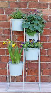 Potting Shed 4 Tier Planter Stand, Green TapClickBuy