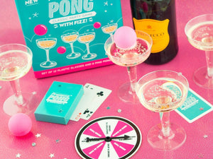 PROSECCO ADULT FUN DRINKING GAME 12 GLASSES ACTIVITY PARTY PONG GAME XMAS GIFT TapClickBuy